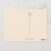 勉強ザスターズオンハロウィーンの夜 – ポストカード (裏面)