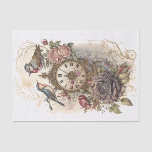 勉強バラと時間6 薄葉紙 (正面)