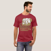 勉強マルクス – レーニン主義 – 毛沢東考え懸命 Tシャツ (正面フル)