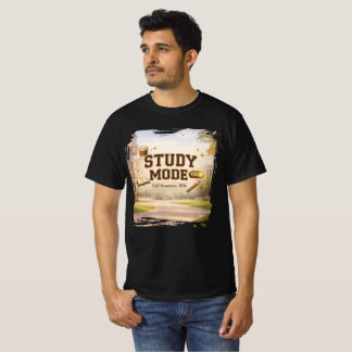 勉強モード - 新学期に集中するTシャツ Tシャツ