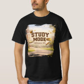 勉強モード - 新学期に集中するTシャツ Tシャツ (正面)