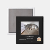 勉強中 マグネット (正面/裏面)