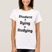 勉強中 Tシャツ (正面)