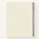 勉強今すぐBe 誇りを持った Laterレトロトレンディースタイリッシュ ノートブック (裏面)