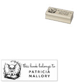 勉強好きな別売りのベビーピゲ読の図書館 ラバースタンプ (押印)