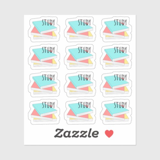勉強宿題リマインダー大学生プランナー シール (シート)