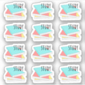 勉強宿題リマインダー大学生プランナー シール (正面)