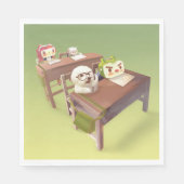 勉強懸命 スタンダードランチョンナプキン (正面)