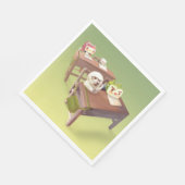 勉強懸命 スタンダードランチョンナプキン (角)