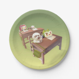 勉強懸命 ペーパープレート