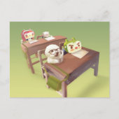 勉強懸命 ポストカード (正面)