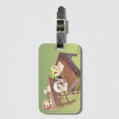 勉強懸命 ラゲッジタグ (正面縦)