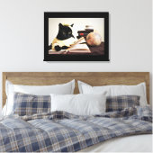 勉強時間 キャンバスプリント (インサイチュ (寝室))