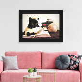 勉強時間 キャンバスプリント (インサイチュ (リビング))