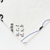 勉強量子物理Higgs場標準模型 フリースブランケット (角)