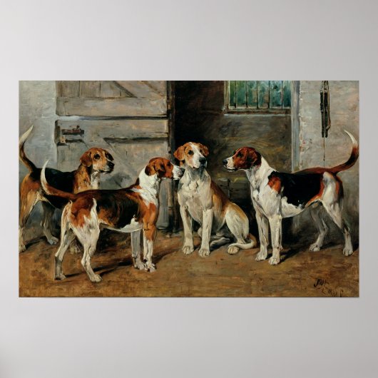 勉強・オブ・ハウンズ ポスター (正面)