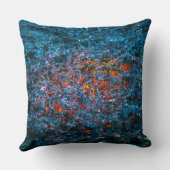 勉強 – オレンジ クッション (裏面)