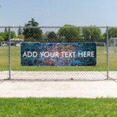 勉強 – オレンジ 横断幕 (インサイチュ)