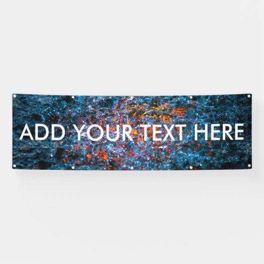 勉強 – オレンジ 横断幕 (横)