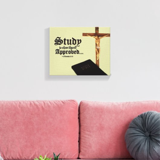 勉強 キャンバスプリント (インサイチュ (リビング))