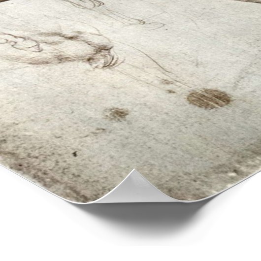 勉強 ポスター (角)