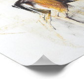 勉強 ポスター (角)