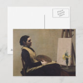 勉強 ポストカード (正面/裏面)