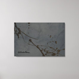 勉強（黒） キャンバスプリント