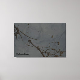 勉強（黒） キャンバスプリント