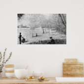 勉強for A Sunday on La Grande Jatte ポスター (キッチン)
