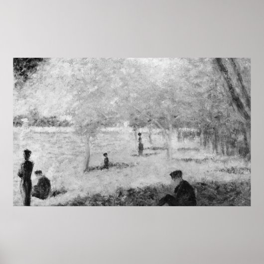 勉強for A Sunday on La Grande Jatte ポスター (正面)