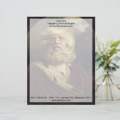 勉強for King Lear - Joshua Reynolds レターヘッド (スタンド正面)