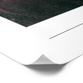 勉強Iの抽象芸術 ポスター (角)