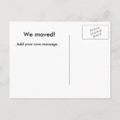 動いた! 案内ポストカード (裏面)