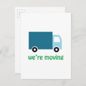 動いていた 案内ポストカード (正面/裏面)