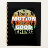 動いている体 – 女体操マインドセット プランナー手帳 (正面)