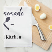 動かおもしろいさなきゃいけないのは、手作りのユーモアだ キッチンタオル (四つ折り)