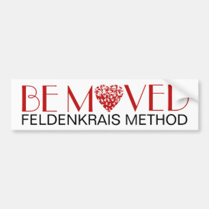 動かされたバンパーステッカー  Feldenkrais方法があって下さい バンパーステッカー