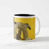 動かされた動物のおもちゃ、ヴィエラCruz、メキシコ ツートーンマグカップ (正面右)