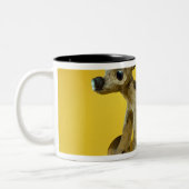 動かされた動物のおもちゃ、ヴィエラCruz、メキシコ ツートーンマグカップ (左)