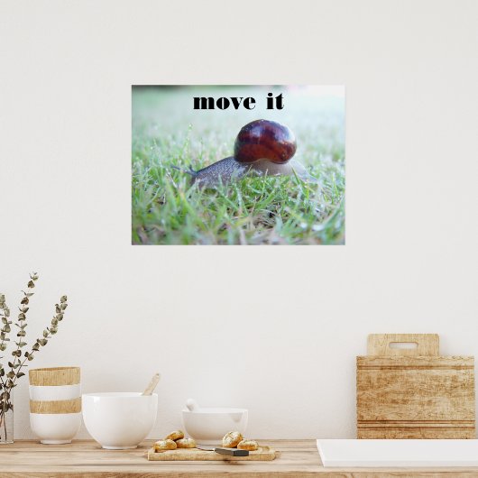 動かす ポスター (キッチン)