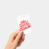 「動きに対する信念:2025シリーズ」 バッジ (手持ち)