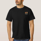 動きのあるスケートボーダーTシャツ Tシャツ (正面)