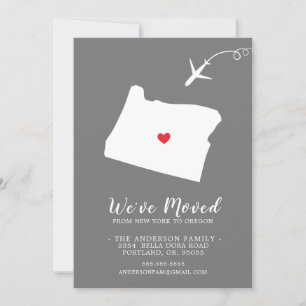 動きのお知らせ  オレゴン州 案内状