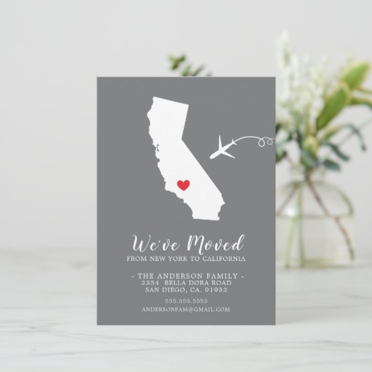 動きのお知らせ |カリフォルニア州 案内状 (スタンド正面)