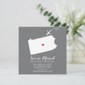 動きのお知らせ |ペンシルバニア州 案内状 (スタンド正面)