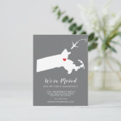 動きのお知らせ |マサチューセッツ州 招待状 (スタンド正面)