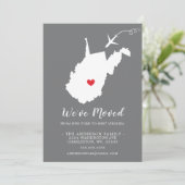 動きのお知らせ | 州ウェストバージニア 招待状 (スタンド正面)