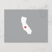 動きのお知らせ | 州カリフォルニアポストカード 案内ポストカード (裏面)