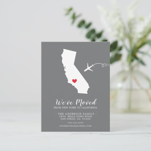 動きのお知らせ | 州カリフォルニアポストカード 案内ポストカード (スタンド正面)